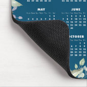 Floral 2020 Kalender Ihre Nachricht oder Ihren Nam Mousepad (Ecke)