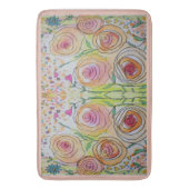 Floral-2 Badematte (Vorderseite Vertikal)