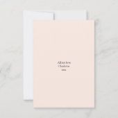 Floral 30. Geburtstag Dankeskarte (Rückseite)