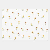 Floral 3 Pack Geschenkpapier Set (Vorderseite 2)