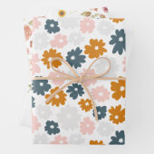 Floral 3 Pack Geschenkpapier Set (Beispiel)