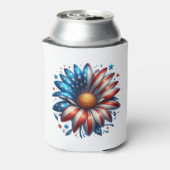 Floral 4. Juli Dosenkühler (Kanne Rückseite)
