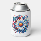Floral 4. Juli Dosenkühler (Kanne Rückseite)