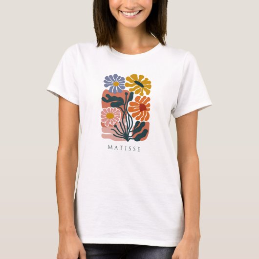 Floral 5 Matisse TEE Playera (Vorderseite)
