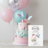 Floral 7th Butterfly Geburtstag Frühling Garten Th Einladung