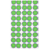 Floral 8-spitzen Stern Eid Tischdecke (Vorderseite)