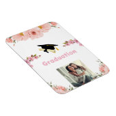 Floral Abschluss Foto Party Magnet (Rechte Seite)