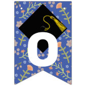 Floral Abschluss Glückwunsch Wimpelkette (Zweite Fahne)