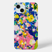 Floral Abstrait Multifarben