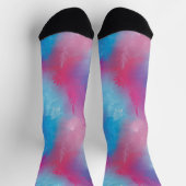 Floral Abstraktion Socken (Oben)