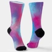 Floral Abstraktion Socken (Gewinkelt)