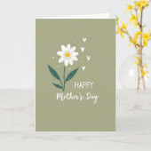 Floral Affection Mothers Card Karte (Gelbe Blume)