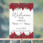 Floral-Akryling Acrylschild (Neutral)