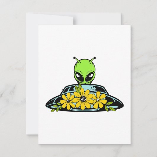 Floral Alien Spaceship (Vorderseite)