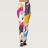 Floral All-Over Print Leggings (Rückseite)