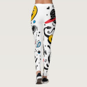 Floral All-Over Print Leggings (Rückseite)