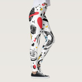 Floral All-Over Print Leggings (Rechts)