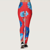 Floral All-Over Print Leggings (Rückseite)