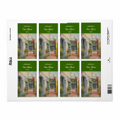 Floral Alley Weinlabel (Vorne)