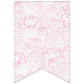 Floral Alphabet Happy Birthday Banner (Erste Fahne)