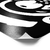 Floral Alphabet Monogram Letter Y Fotodruck (Ecke)