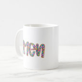 Floral Amen Kaffeetasse (Vorderseite Links)