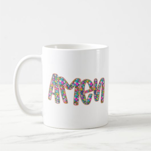 Floral Amen Kaffeetasse (Links)