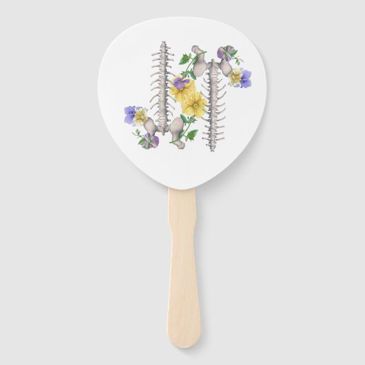 Floral Anatomy - Vertebrae, Hip Bone Fächer (Vorderseite)