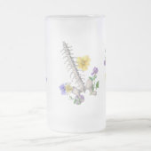 Floral Anatomy - Vertebrae, Hip Bone Mattglas Bierglas (Mittel)