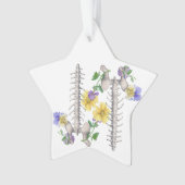 Floral Anatomy - Vertebrae, Hip Bone Ornament (Vorderseite)