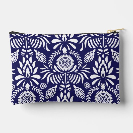 Floral And Glamour Seamless Pattern So Cute  Zubehörtasche (Rückseite)