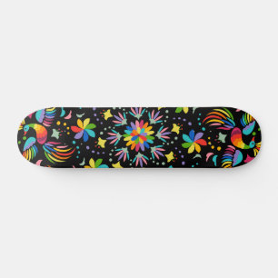 Floral And Glamour Seamless Pattern Summer   Skateboard