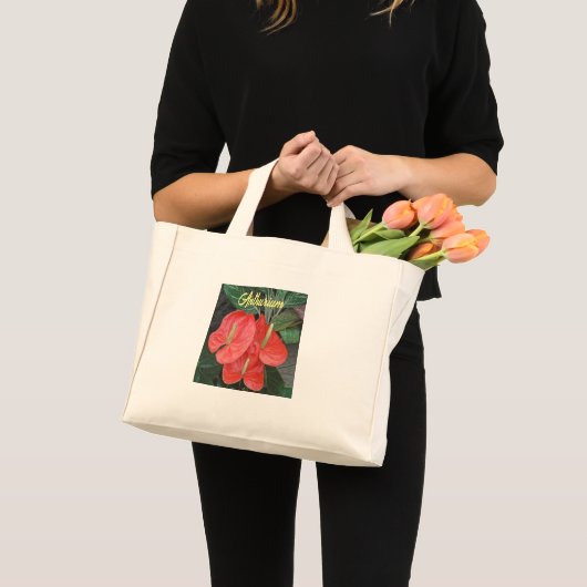 FLORAL / ANTHURIUM MINI STOFFBEUTEL (Vorderseite (Produkt))