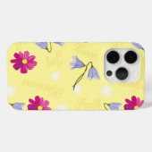 Floral Apple iPhone Case (Rückseite (Horizontal))
