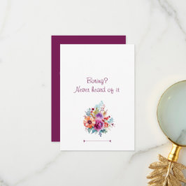 Floral Aquarelllehrer Geschichte schätzen Dankeskarte