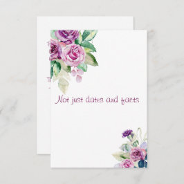 Floral Aquarelllehrer Geschichte schätzen Dankeskarte