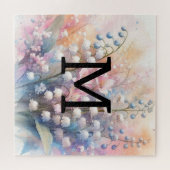 Floral Aquarelllilly Puzzle (Horizontal)