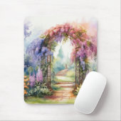 Floral Arch Landscape Mousepad (Mit Mouse)