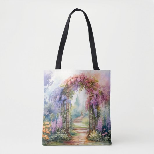 Floral Arch Landscape Tasche (Vorderseite)