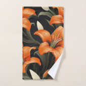 FLORAL ART #1 BADHANDTUCH SET (Handtuch)