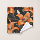 FLORAL ART #1 BADHANDTUCH SET (Waschlappen)