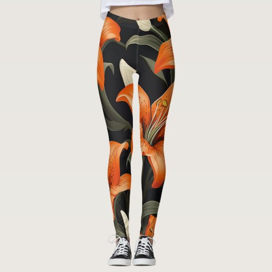 FLORAL ART #1 LEGGINGS (Vorderseite)