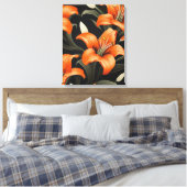 FLORAL ART #1 LEINWANDDRUCK (Insitu (Schlafzimmer))