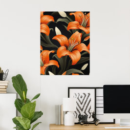 FLORAL ART #1 POSTER