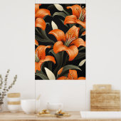 FLORAL ART #1 POSTER (Küche)