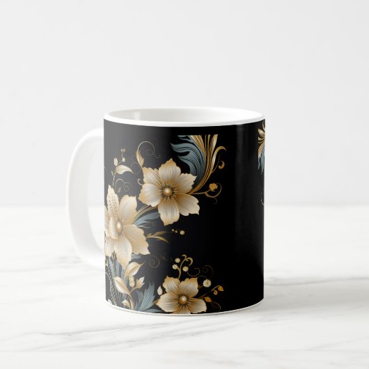 FLORAL ART #2 KAFFEETASSE (Vorderseite Links)
