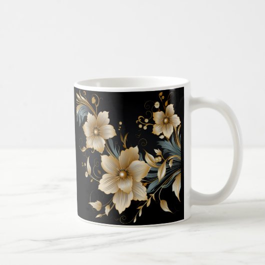FLORAL ART #2 KAFFEETASSE (Rechts)