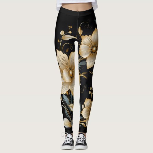 FLORAL ART #2 LEGGINGS (Vorderseite)