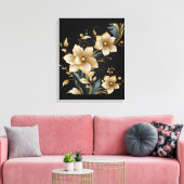 FLORAL ART #2 LEINWANDDRUCK (Insitu (Wohnzimmer))