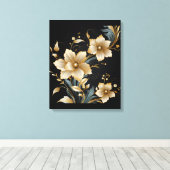 FLORAL ART #2 LEINWANDDRUCK (Insitu (Holzboden))
